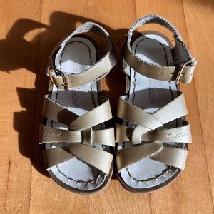 Gold Kids Saltwater Sandals